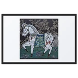 Welcoming Blessings  #08 - Energy Art by Meekyung Shin - Framed Paper Print with Mat