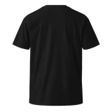 ASCENDING ENERGY Unisex Premium Cotton T-shirt Energy Art by Yesang Lee - Dark