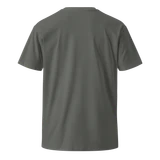 ASCENDING ENERGY Unisex Premium Cotton T-shirt Energy Art by Yesang Lee - Dark