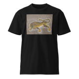 AWAKENING INNER STRENGTH Unisex Premium Cotton T-shirt Energy Art by Yesang Lee - Dark