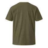 AWAKENING INNER STRENGTH Unisex Premium Cotton T-shirt Energy Art by Yesang Lee - Dark
