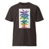 LIFE  AWAKENING Unisex Premium Cotton T-shirt Energy Art by Yesang Lee - Dark