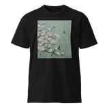 RADIANT BEING Unisex Premium Cotton T-shirt Energy Art by Yesang Lee - Dark