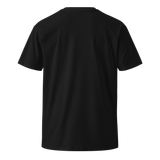 RADIANT BEING Unisex Premium Cotton T-shirt Energy Art by Yesang Lee - Dark