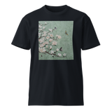 RADIANT BEING Unisex Premium Cotton T-shirt Energy Art by Yesang Lee - Dark