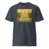 THE CENTER OF BEING Unisex Premium Cotton T-shirt Energy Art by Yesang Lee - Dark
