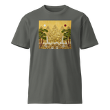 THE CENTER OF BEING Unisex Premium Cotton T-shirt Energy Art by Yesang Lee - Dark