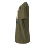 THE GAZE OF AWARENESS Unisex Premium Cotton T-shirt Energy Art by Yesang Lee - Dark