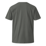 THE GAZE OF AWARENESS Unisex Premium Cotton T-shirt Energy Art by Yesang Lee - Dark
