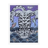 Welcoming Blessings #03 - Energy Art by Meekyung Shin - Framed Paper Print