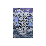 Welcoming Blessings #03 - Energy Art by Meekyung Shin - Framed Paper Print
