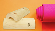 Meditate with the Wooden Pillow for Stress Relief