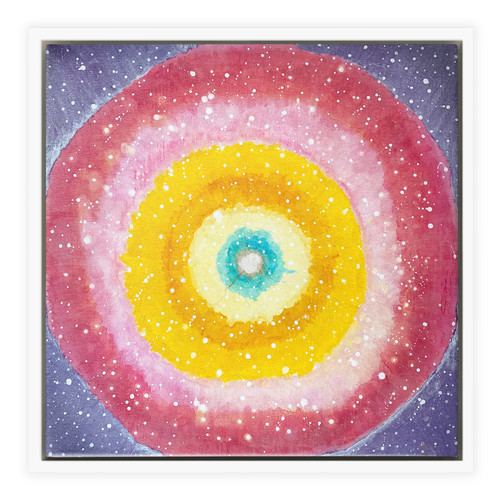 Jisu Han Energy Art Light of Life #1 | Framed Canvas Art