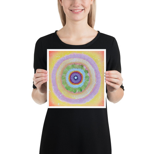 Jisu Han Energy Art Light of Life #17 | Art Print