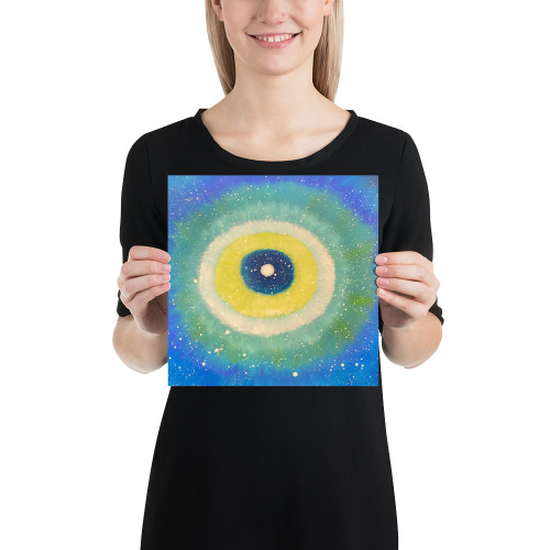 Jisu Han Energy Art Light of Life #22 | Art Print