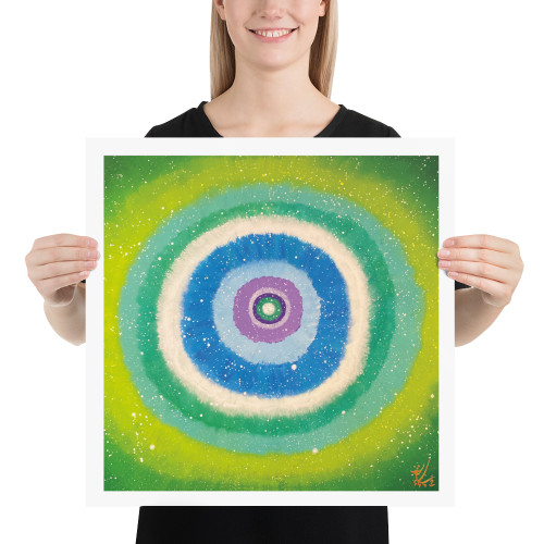 Jisu Han Energy Art Light of Life #21 | Art Print