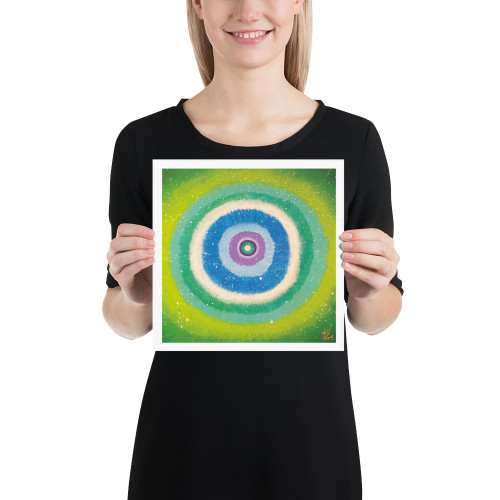 Jisu Han Energy Art Light of Life #21 | Art Print