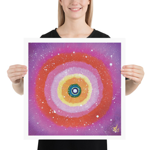 Jisu Han Energy Art Light of Life #18 | Art Print