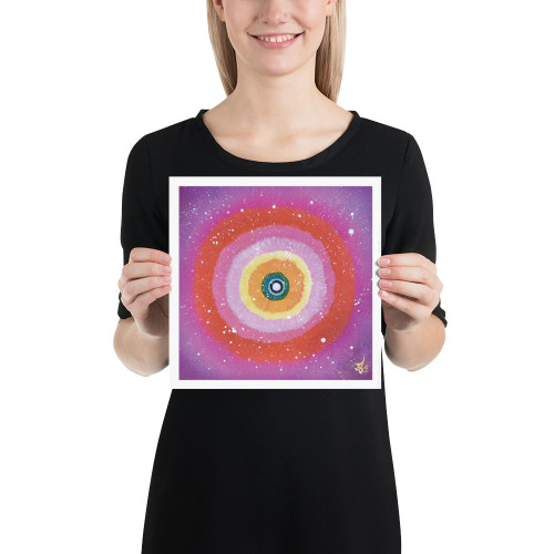 Jisu Han Energy Art Light of Life #18 | Art Print
