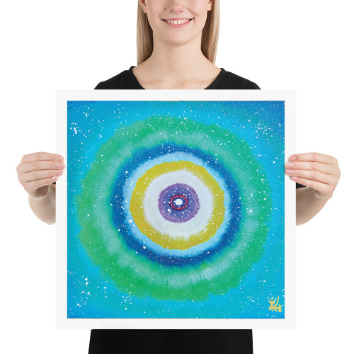 Jisu Han Energy Art Light of Life #16 | Art Print