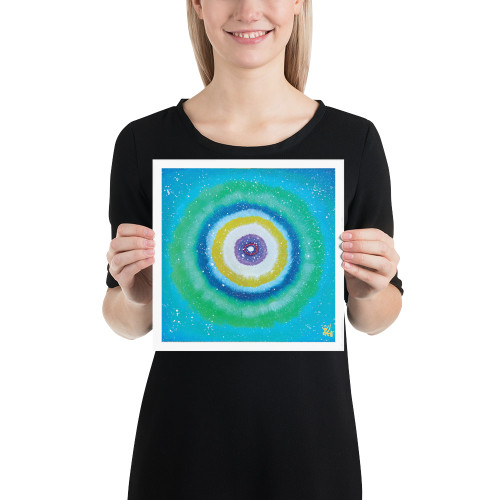 Jisu Han Energy Art Light of Life #16 | Art Print