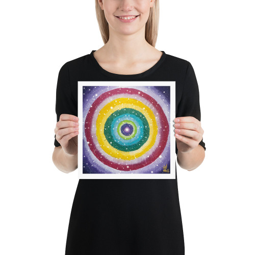 Jisu Han Energy Art Light of Life #15 | Art Print