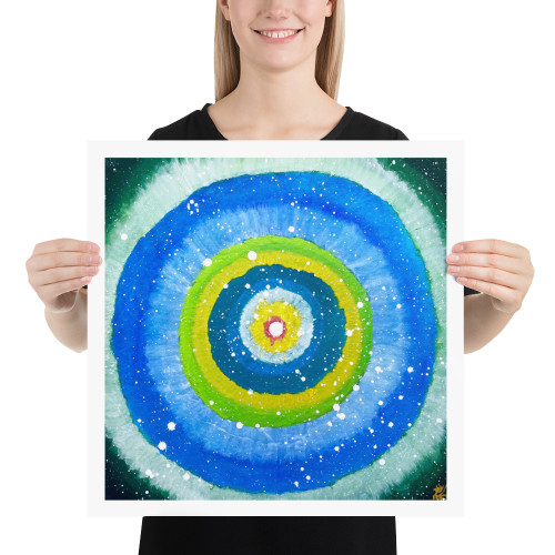 Jisu Han Energy Art Light of Life #12 | Art Print