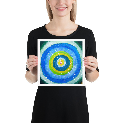 Jisu Han Energy Art Light of Life #12 | Art Print