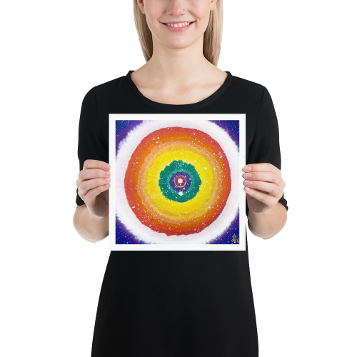 Jisu Han Energy Art Light of Life #11 | Art Print