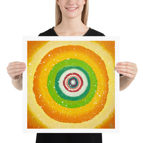 Jisu Han Energy Art Light of Life #10 | Art Print