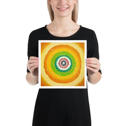 Jisu Han Energy Art Light of Life #10 | Art Print