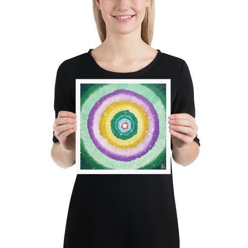 Jisu Han Energy Art Light of Life #9 | Art Print