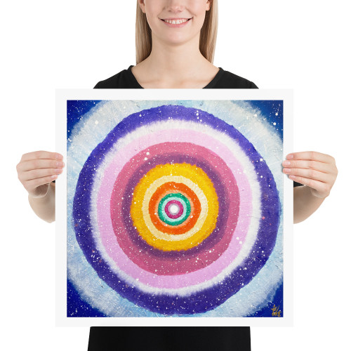 Jisu Han Energy Art Light of Life #7 | Art Print