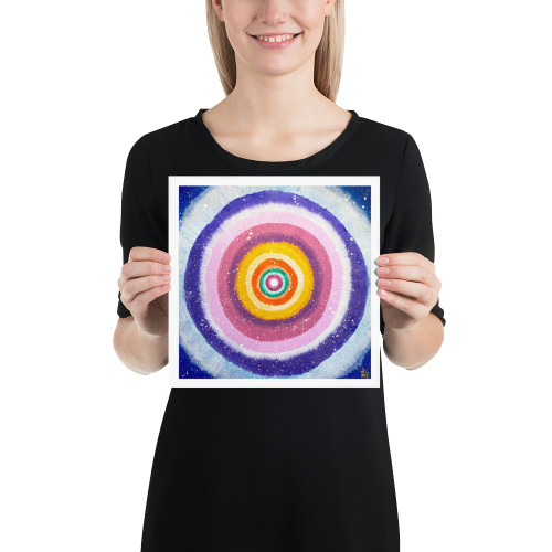 Jisu Han Energy Art Light of Life #7 | Art Print