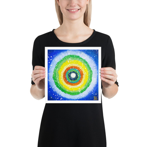 Jisu Han Energy Art Light of Life #5 | Art Print