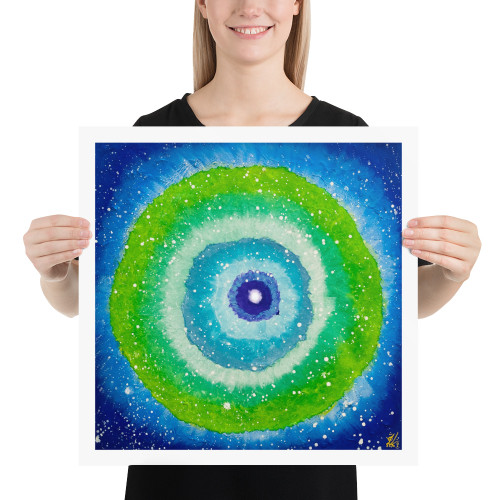 Jisu Han Energy Art Light of Life #4 | Art Print