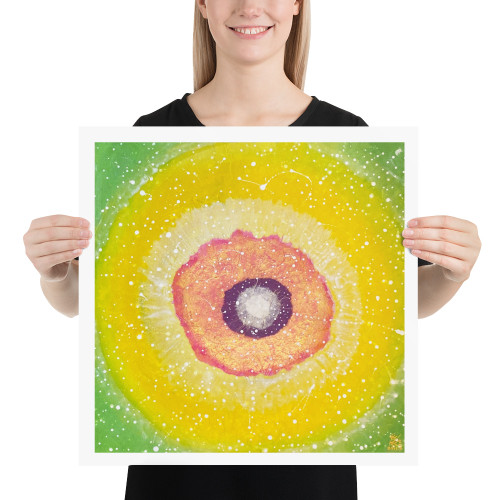 Jisu Han Energy Art Light of Life #2 | Art Print