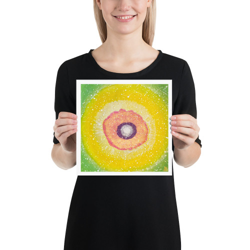 Jisu Han Energy Art Light of Life #2 | Art Print