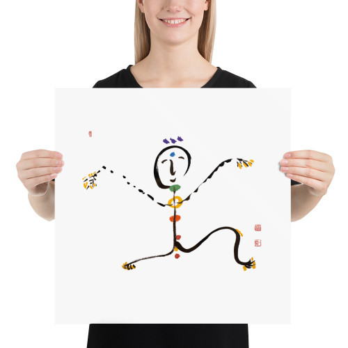 Joy of Life | Ilchi Lee Energy Art | Unframed Paper Print