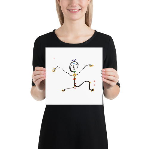 Joy of Life | Ilchi Lee Energy Art | Unframed Paper Print