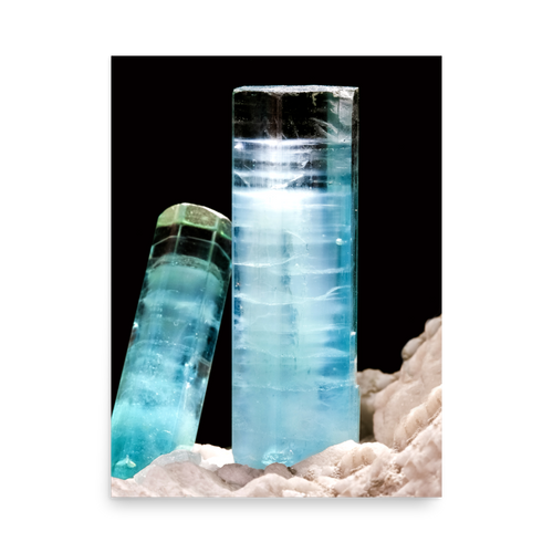 'Soul of Mago' Aquamarine Photo | Unframed Paper Print