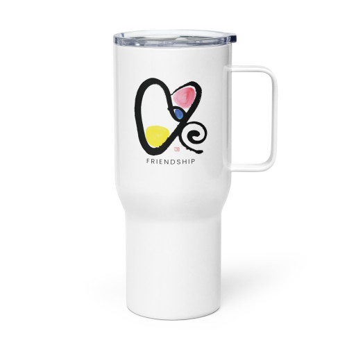 Friendship & Soulmate | Fortune Talisman by Manwol | Travel Mug with a Handle