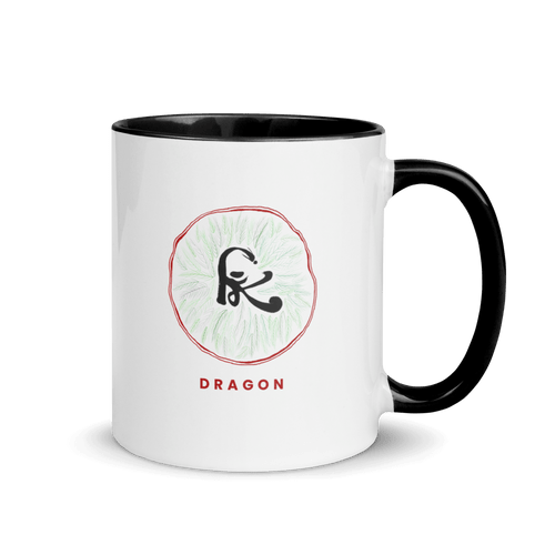Dragon | 12 Zodiac Animals by Manwol | Mug with Color Inside