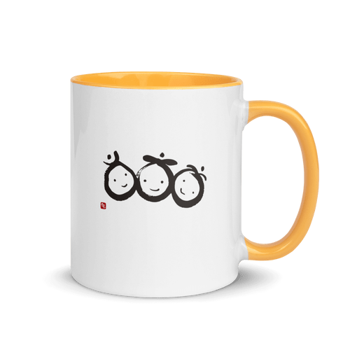 Happiness | Fortune Talisman by Manwol | Mug with Color Inside