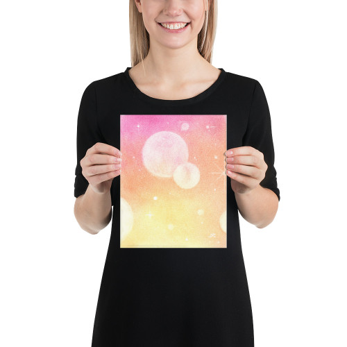 Heaven and Earth 3 | Ilchibuko Energy Art | Unframed Paper Print