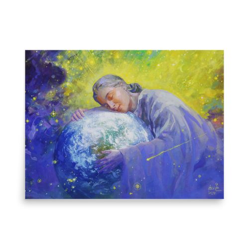 Mago — Mother Earth | Al Choi Energy Art | Unframed Paper Print