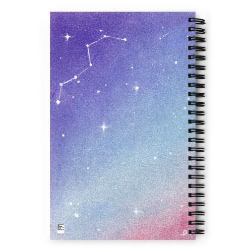 Heaven and Earth 6 | Ilchibuko Energy Art | Spiral Notebook