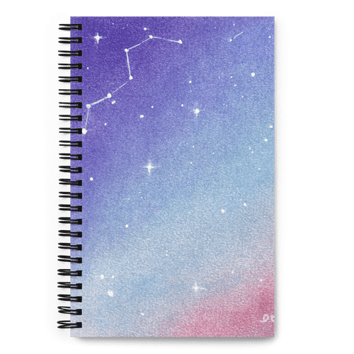 Heaven and Earth 6 | Ilchibuko Energy Art | Spiral Notebook
