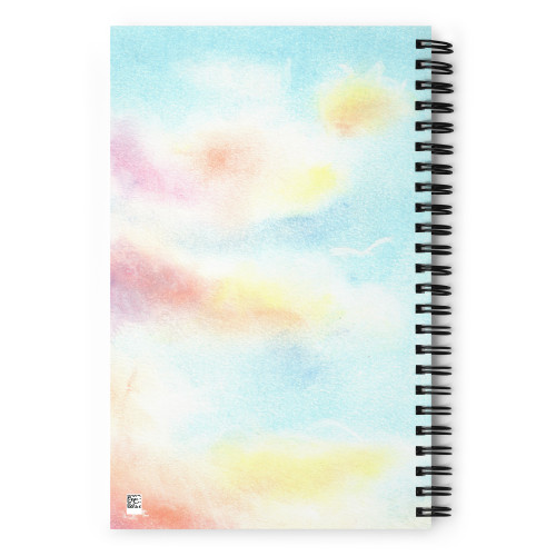 Heaven and Earth 8 | Ilchibuko Energy Art | Spiral Notebook