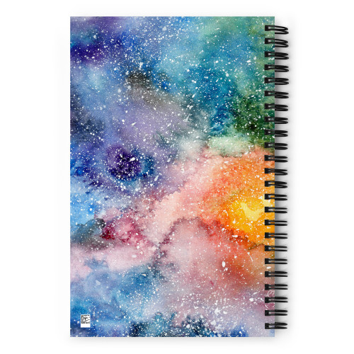 Universe 2 | Ilchibuko Energy Art | Spiral Notebook